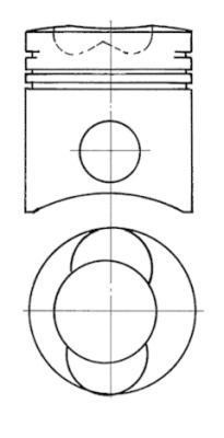 91043971 Kolbenschmidt Repair Set, piston/sleeve
