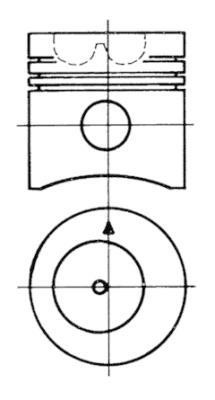 93069960 Kolbenschmidt Repair Set, piston/sleeve