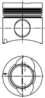 40667960 Kolbenschmidt Repair Set, piston/sleeve