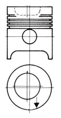 97507960 Kolbenschmidt Piston
