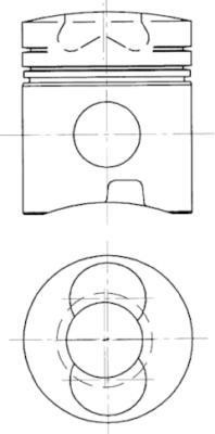 94486970 Kolbenschmidt Repair Set, piston/sleeve