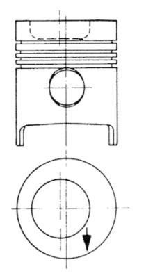 93566960 Kolbenschmidt Repair Set, piston/sleeve