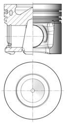 Kolbenschmidt 41494610 Piston 41494610