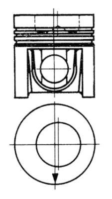 92952965 Kolbenschmidt Repair Set, piston/sleeve