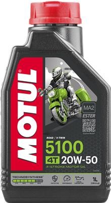 109944 Motul Engine oil Motul 5100 4T 20W-50, API SM/SL, JASO MA2, 1L