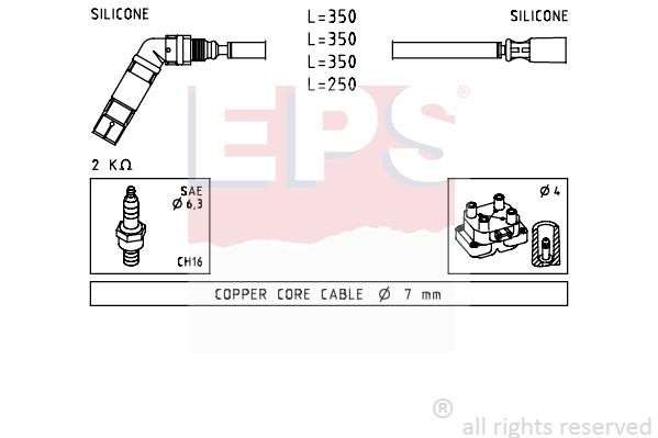 1499232 Eps Ignition lead set