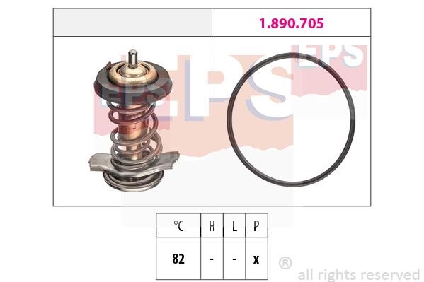 Eps 1.880.842 Thermostat, coolant 1880842