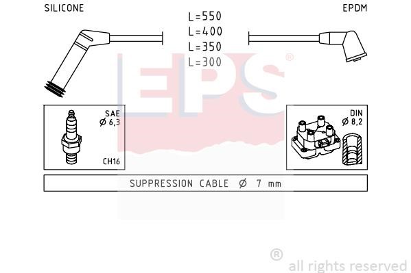 Eps 1499119 Ignition cable kit 1499119