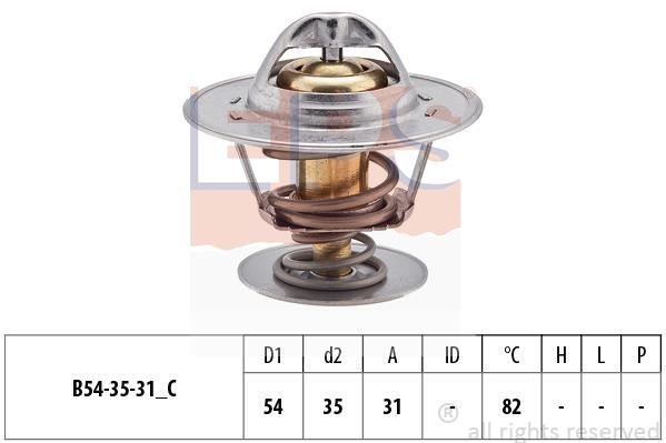 Eps 1.880.380S Thermostat, coolant 1880380S