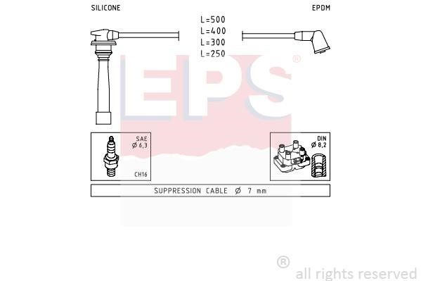 Eps 1499111 Ignition cable kit 1499111