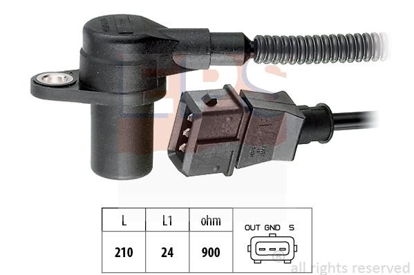 Crank position sensor KIA Carnival (Kia Carnival): 1953562 Eps Crankshaft position sensor