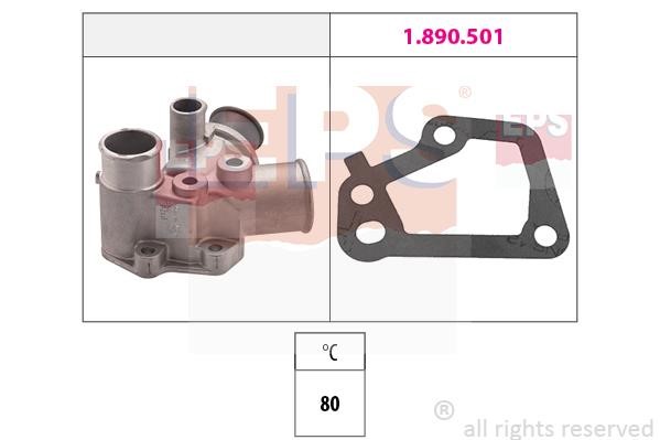 Eps 1.880.125 Thermostat, coolant 1880125
