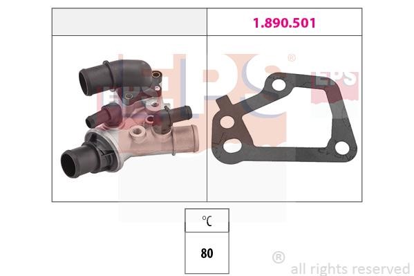 Eps 1.880.102 Thermostat, coolant 1880102