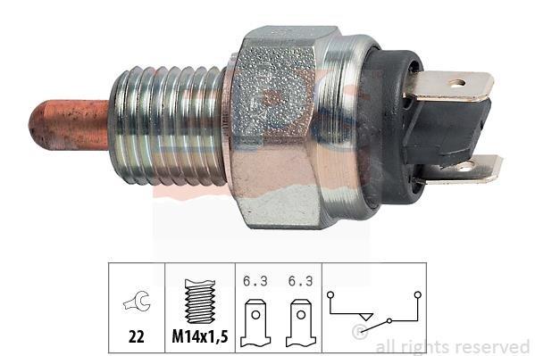 Eps 1.860.124 Reverse gear sensor 1860124