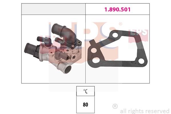 Eps 1.880.103 Thermostat, coolant 1880103