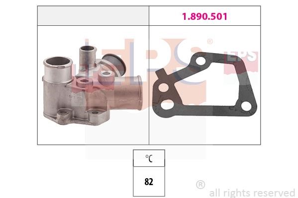 Eps 1.880.128 Thermostat, coolant 1880128