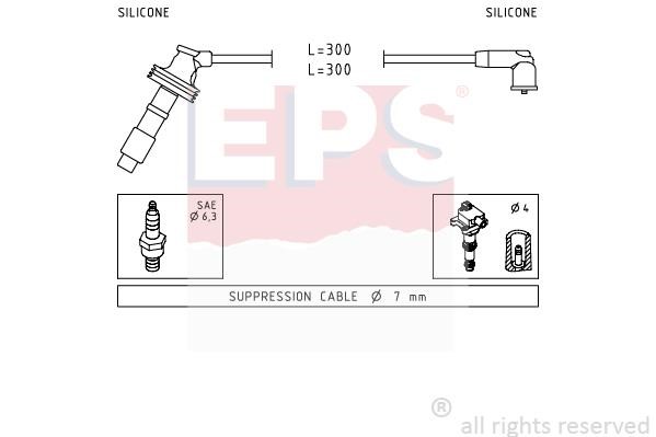 Eps 1499059 Ignition cable kit 1499059