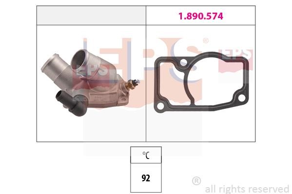 Eps 1.880.344 Thermostat, coolant 1880344