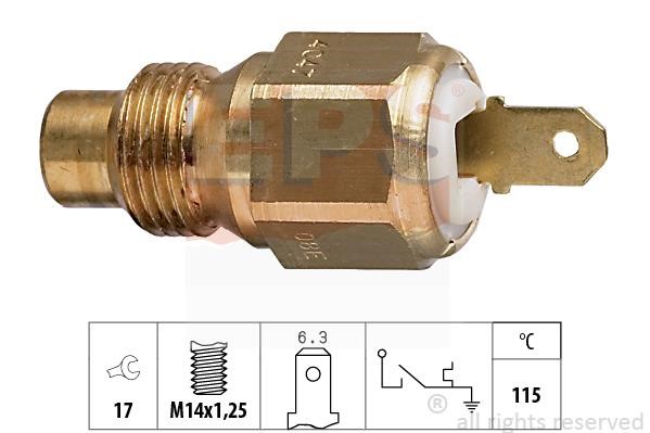 Eps 1.840.047 Temperature Switch, coolant warning lamp 1840047