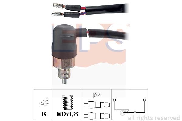 Reverse light switch Mitsubishi: 1860048 Eps Reverse light switch
