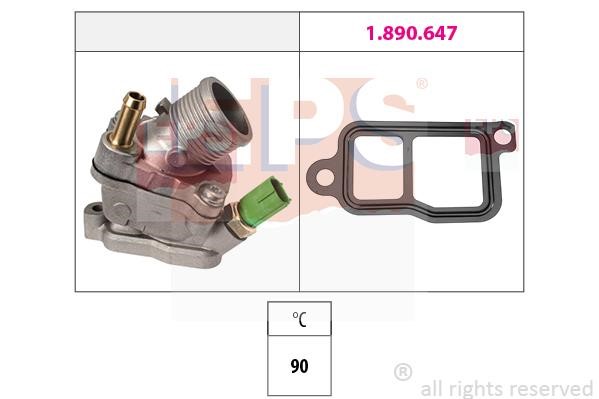 Eps 1.880.732 Thermostat, coolant 1880732