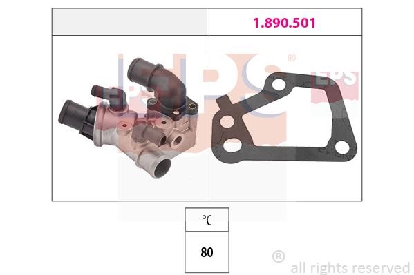 Eps 1.880.098 Thermostat, coolant 1880098