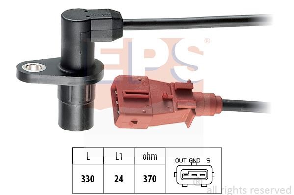 Eps 1.953.021 Crankshaft position sensor 1953021