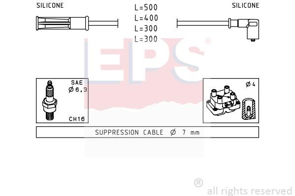 Eps 1499244 Ignition cable kit 1499244