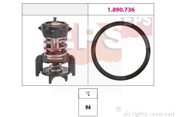 Eps 1.880.933 Thermostat, coolant 1880933