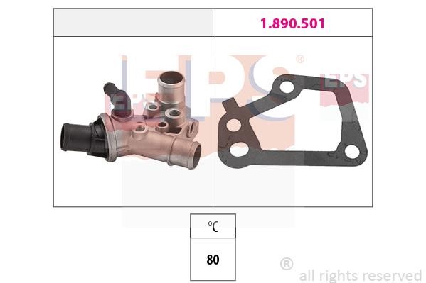 Eps 1.880.153 Thermostat, coolant 1880153