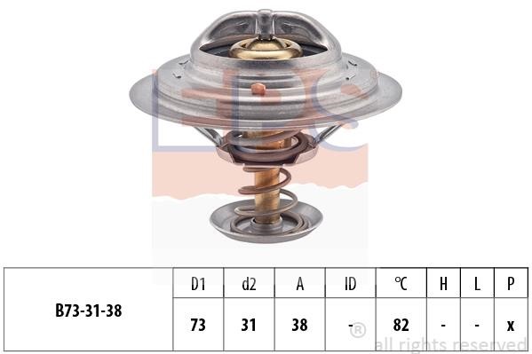 Eps 1.880.363S Thermostat, coolant 1880363S