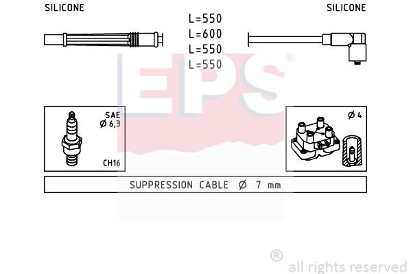Eps 1.499.246 Ignition cable kit 1499246