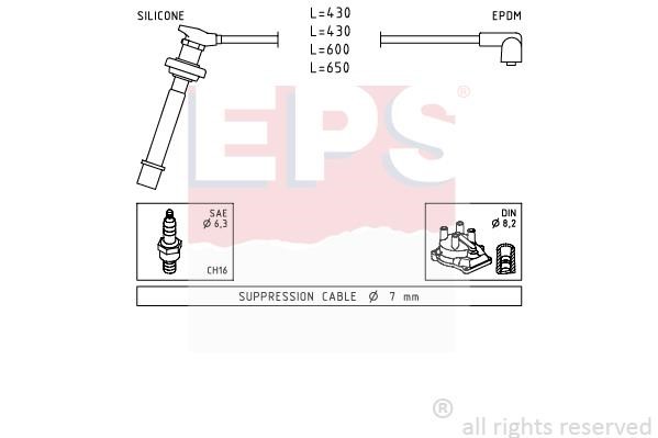 Eps 1501411 Ignition cable kit 1501411