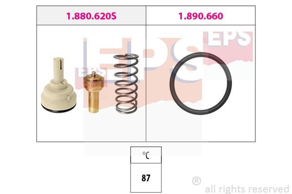 Eps 1.880.620 Thermostat, coolant 1880620