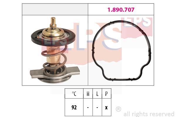 Eps 1880929 Thermostat, coolant 1880929