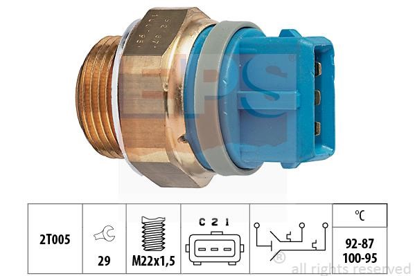 Eps 1.850.687 Fan switch 1850687