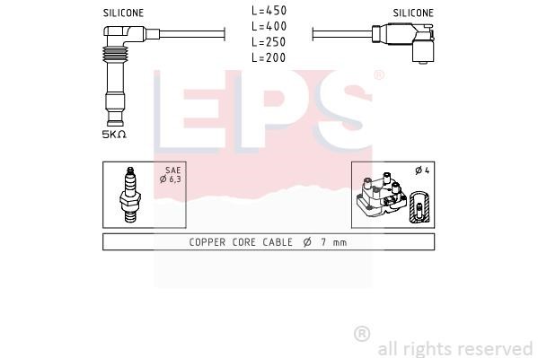 Eps 1501506 Ignition cable kit 1501506