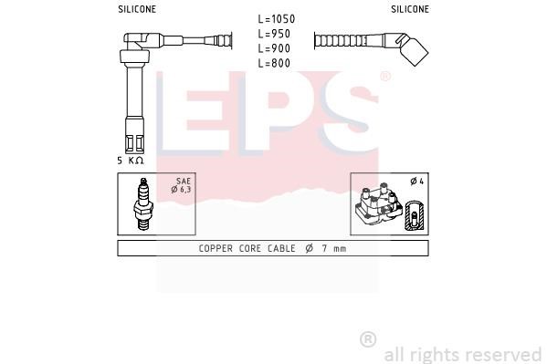 Eps 1501921 Ignition cable kit 1501921