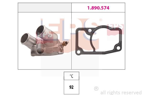 Eps 1.880.345 Thermostat, coolant 1880345