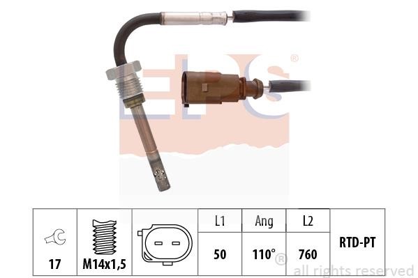 Eps 1.220.048 Exhaust gas temperature sensor 1220048