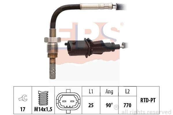 Eps 1.220.147 Exhaust gas temperature sensor 1220147