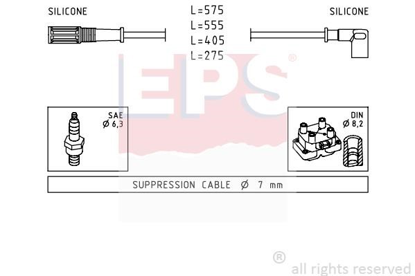 Eps 1500616 Ignition cable kit 1500616