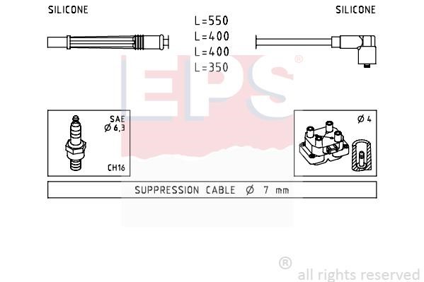 Eps 1499229 Ignition cable kit 1499229