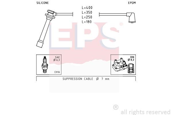 Eps 1499239 Ignition cable kit 1499239