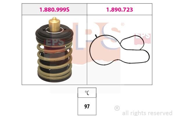 Eps 1.880.999 Thermostat, coolant 1880999
