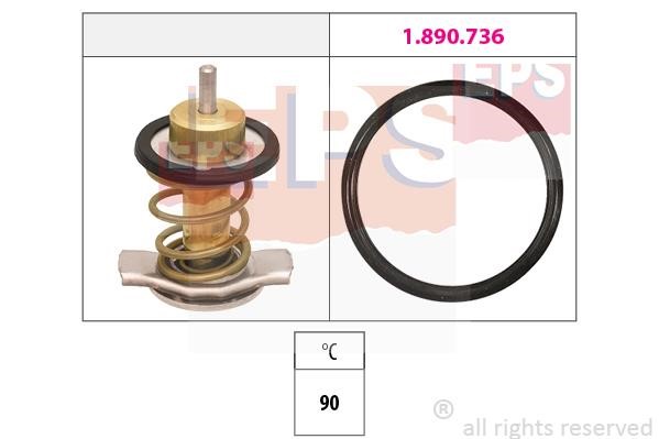 Eps 1.879.973 Thermostat, coolant 1879973