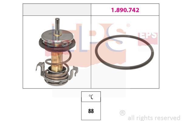 Eps 1.880.990 Thermostat, coolant 1880990