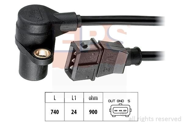 Eps 1.953.214 Crankshaft position sensor 1953214