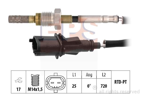 Eps 1.220.178 Exhaust gas temperature sensor 1220178