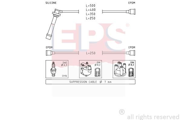 Eps 1499004 Ignition cable kit 1499004